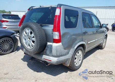2006 Honda Cr-V Ex из США, поврежденный, VIN JHLRD78866C034193